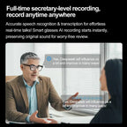 AI Smart Vision Sunglasses – HD Video Recording & Wireless Audio