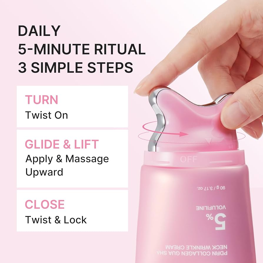 medicube - PDRN Collagen Gua Sha Neck Wrinkle Cream 90g