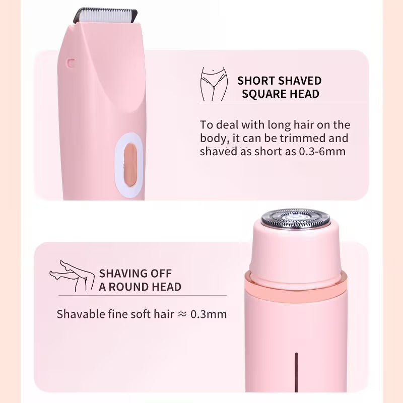 2-in-1 Electric Body Shaver for Women | Wet & Dry
