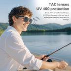 AI Smart Vision Sunglasses – HD Video Recording & Wireless Audio
