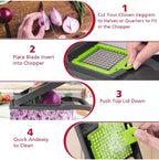 16-in-1 Multi-Functional Vegetable Chopper & Cutter