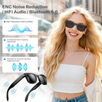 AI Smart Vision Sunglasses – HD Video Recording & Wireless Audio