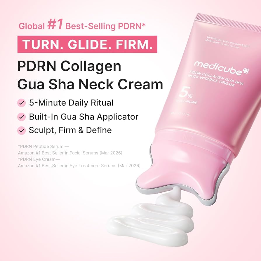 medicube - PDRN Collagen Gua Sha Neck Wrinkle Cream 90g