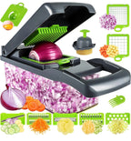 16-in-1 Multi-Functional Vegetable Chopper & Cutter