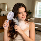 Electric Spray Retractable Air Cushion Comb || مشط كهربائي مزود بالبخار لفرد الشعر