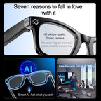 AI Smart Vision Sunglasses – HD Video Recording & Wireless Audio